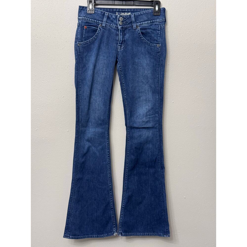 Hudson Bootcut Jeans‎ Women’s 28x31 Button Flap Pocket Stretch Made USA Y2K